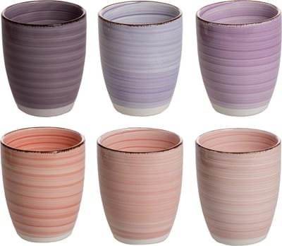 Studio Tavola Koffiekopjes Mykonos 160 ml - 6 stuks