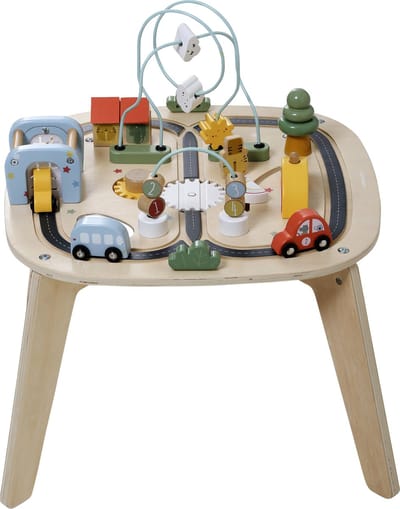 Vertbaudet FSC? Houten autocircuit activiteitentafel