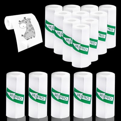 Thermisch Printer Papier 15 Rollen 57 x 25mm voor Mini Sticker Printer en Camera voor Kinderen