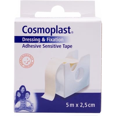 Cosmoplast Verband & Fixatie Zelfklevende Gevoelige Tape - 5m