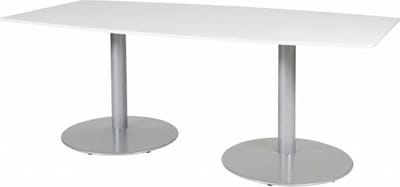 Vergadertafel - Linesto 200x100 tonv. grijs - alu frame