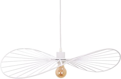 Olucia - JOLINDA - Hanglamp - Wit - Vorm: Ovaal