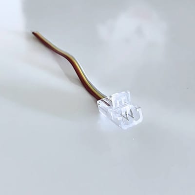 Enkelvoudige Connector voor CCT 8mm strip voor IP44 strip - Overig - SILUMEN