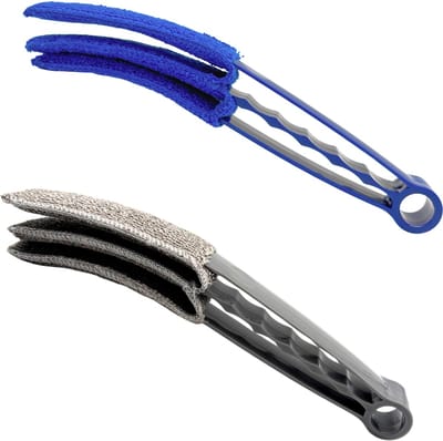 Purepeak Jaloezie Reiniger Set 2 Stuks - Lamellen Reiniger - Luxaflex Reiniger - Plumeau