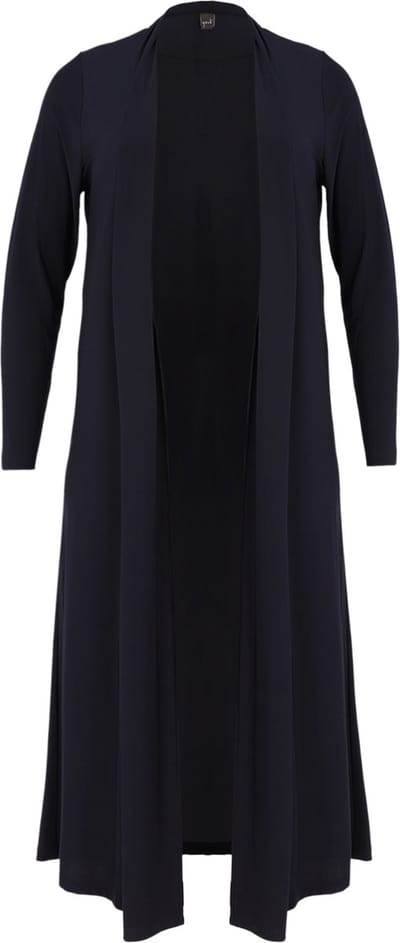 YOEK Dames Vest met een gedrapeerde voorkant