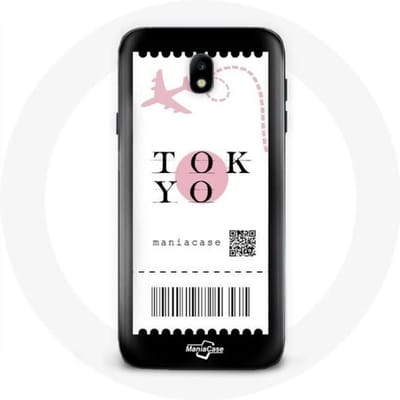 Samsung Galaxy J3 2017 hoesje Tokyo Japan vliegticket