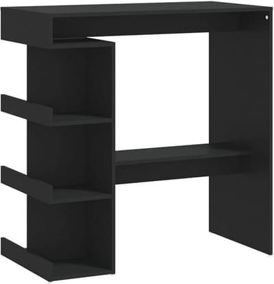 Bar tafel met opbergrekken - 100x50cm - Modern en Functioneel