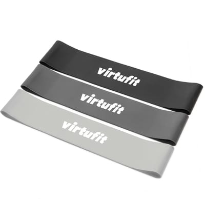 VirtuFit Resistance band - Weerstandsbanden - Fitness Elastieken - 3 stuks - 3 Weerstanden - Resistance Bands - Fitness Elastieken - Full Body Workout - CrossFit - Thuis Sporten - Yoga, CrossFit & Fitness
