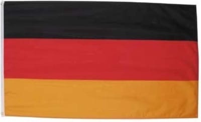 Scoby - Duitse Vlag - German Flag - Duitsland - 90x150cm - Original Colors - Strong Quality - Inclusief Bevestigingsringen