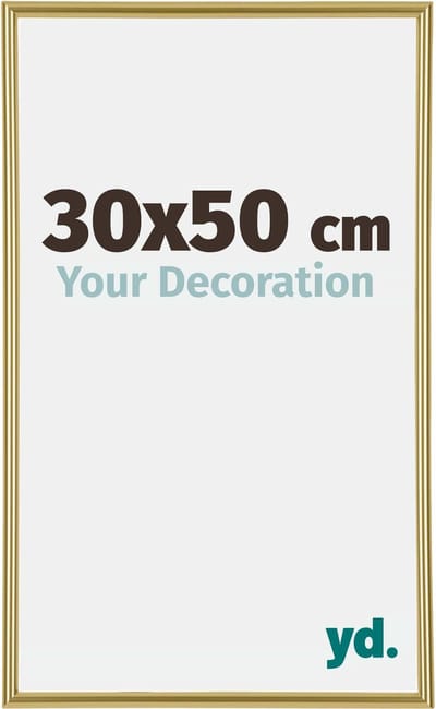 Your Decoration - Fotolijst 30x50 cm - Kunststof - Goud - Annecy