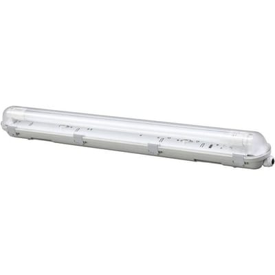 Sygonix LED-lamp voor vochtige ruimte LED G13 9 W Natuurwit Grijs