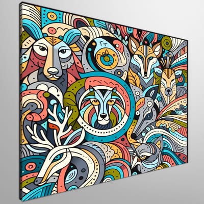 Kunstprint | Wanddecoratie | Canvas | 20 × 20 cm