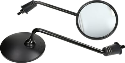 Spiegelset Mezoly mat zwart Sym Fiddle, Sym Tonik