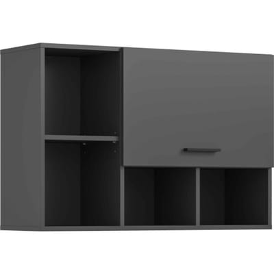 Hangkast Free 95x64x34 cm in antraciet – wandkast voor badkamer, keuken of bijkeuken