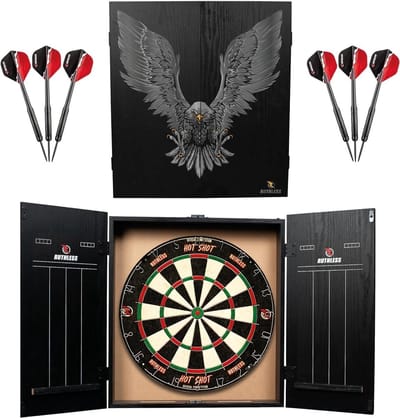 Compleet Darts Centrum met Kast en Dartsets voor Thuis