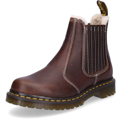 Enkellaarzen Dr. Martens Bottines 2976 Leonore doublure fausse fourrure