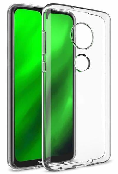 Ntech Hoesje geschikt voor Motorola G7/G7 Plus Transparant TPU Back hoesje