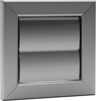 ALU lamellenrooster 155x155mm F1 aluminium