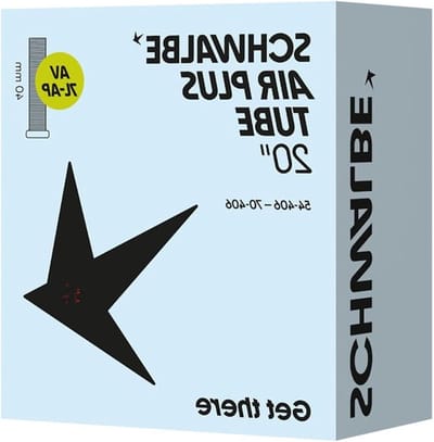 Fietsbinnenband - Binnenband - Fietsen - AIR Plus - 54/70-406 - Zwart