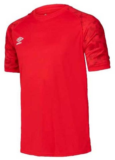 Umbro Kabele T-shirt Met Korte Mouwen Rood XL