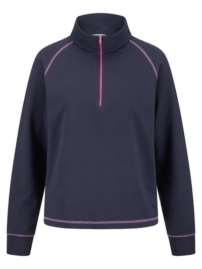 Sweater Van Peter Hahn blauw