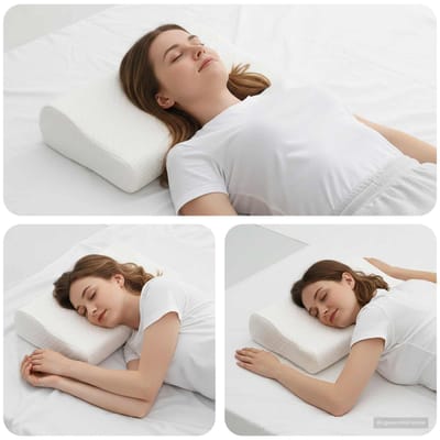 vidaXL - Slapen - kussen - 50 - x - 30 - x - 10,5 - cm - Medium - Traagschuim - Wit