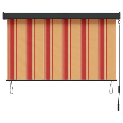 vidaXL - Rolgordijn - Multikleur - 60 - x - 250 - cm - Stof - en - Aluminium