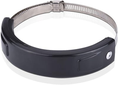 Dailygoods- Uitlaatcover Universele Motorfiets - Uitlaat Can Protector - Ronde Uitlaat - Roestvrij Staal - Hoog Temperatuurbestendig - Eenvoudig te Installeren - Uitlaatbescherming
