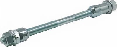 Vinty Derailleuras voor 7-speed - 3/8" draad - 178mm lengte - Inclusief ring - As diameter 8mm
