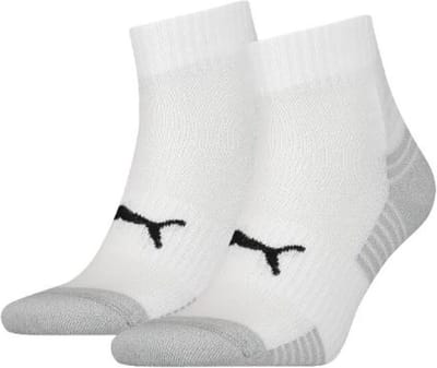 Puma Sport Cushioned Sneakersokken Light 2-pack Wit-39/42