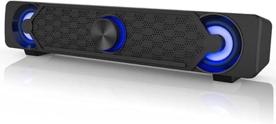 SNJY® Soundbar - USB Computerluidspreker - TV Speaker - Home Cinema - Gaming - 10 W - Zwart
