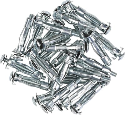 Holle wand Ankers m4 32 MM 15 Stuks | Voor het Bevestigen aan Holle Wanden | Muurplug geschikt voor Wanddiktes van 7mm tot 14mm | Hollewandplug