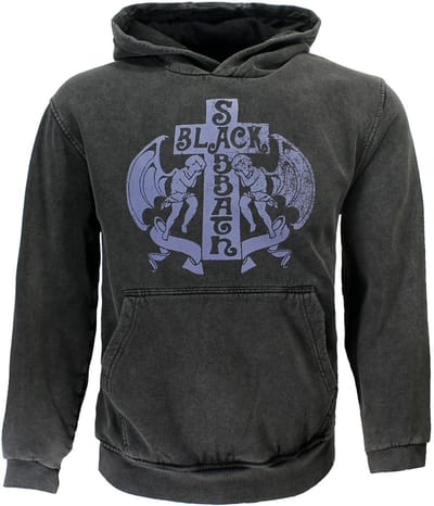 Black Sabbath Angels Cross Pullover Hoodie - Officiële Merchandise - S