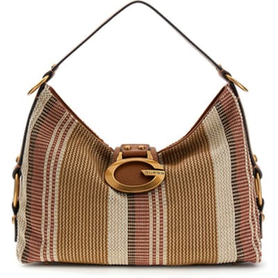 Guess Camden Medium Schoudertas Dames - Polyester - Print