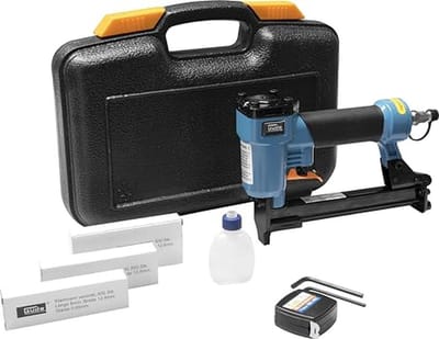 Persluchtnietmachine 14-delige set inclusief draagkoffer en accessoires