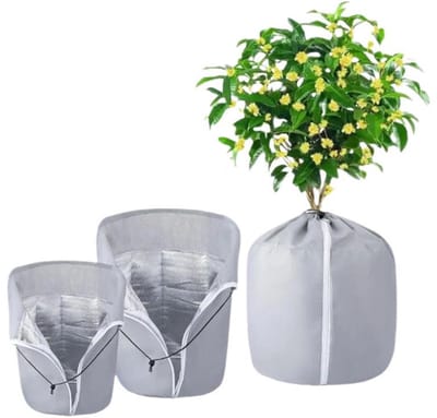 2-delige Planten Isolatiehoezen, Vorstbeschermers met Ritssluiting, 45x70cm