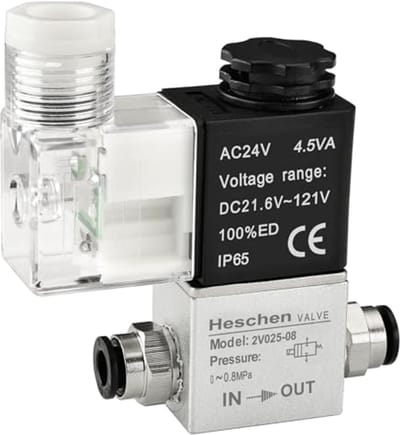 Elektro Pneumatische Magneetklep 2/2 Manier AC24V PT1/4"