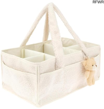 RFWR® Multifunctionele Babyluier Organizer met Verwisselbare Vakken - Ideaal voor Thuis en Onderweg