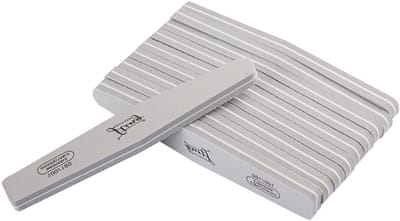Professionele Nagelvijl Set met 10 Stuks - Wasbare Dubbelzijdige Vijl, Perfect voor Manicure en Pedicure, 100/180 Grit voor Thuis en Salongebruik