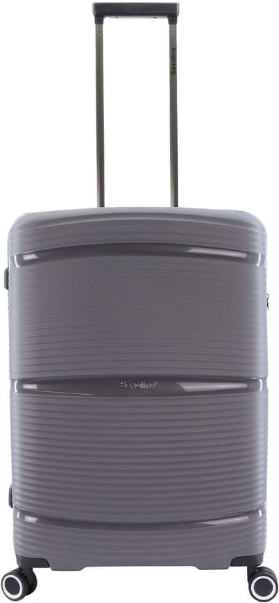 Saxoline Harde Koffer / Trolley / Reiskoffer - 66 cm (Medium) - Taupe - Taupe / Medium