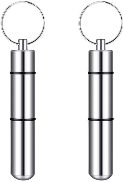 Dailygoods- Tandenstokerkoffer - Duurzaam aluminium - Compacte opslagoplossing - Hygiënische houder - Lichtgewicht en stevig - Voor reizen en buitengebruik - Pickdispenser