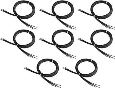 8 Stuks (4 Pairs) Twist Lock Veters voor Schoenen - Vervangende Veters Geschikt voor Engelbert Strauss en BOA Systemen