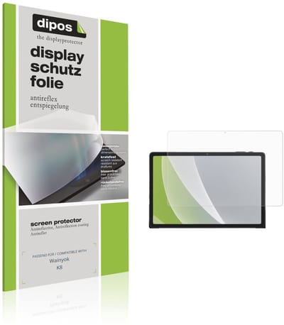 dipos – 2x Matte Beschermfolie geschikt voor Wainyok K8 | Krasbestendige & antireflecterende Screenprotector Ultra-Thin