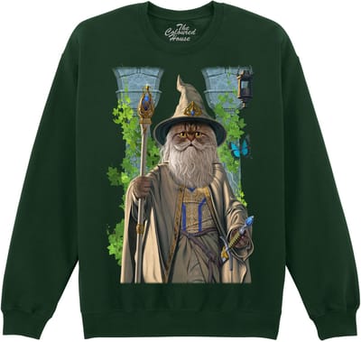 Lord Of The Rings Parody Catdalf The White The Coloured House Sweater S