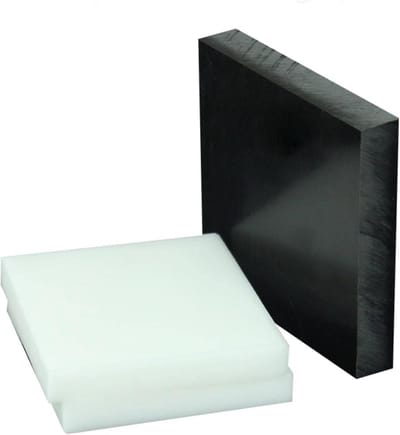 Kunststof Plaat - Polyoxymethyleen DIY - Modelbouw Materiaal - Harde Grondstof - 5-10 Mm Dikte - Zwart Wit