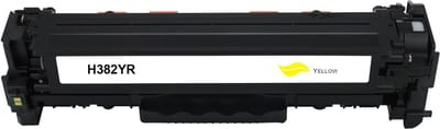 HP CF382A - Toner Geel - 2700 pagina's - Huismerk Compatible - Geschikt voor HP Color LaserJet Pro MFP M476dn HP Color LaserJet Pro MFP M476dw HP Color LaserJet Pro MFP M476nw - H382YR alternatief - HP toner