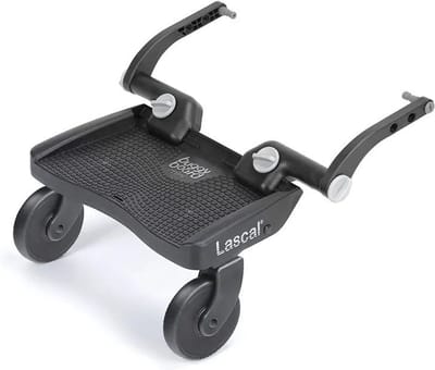 Lascal Mini Universeel Meerijdplankje - Zwart
