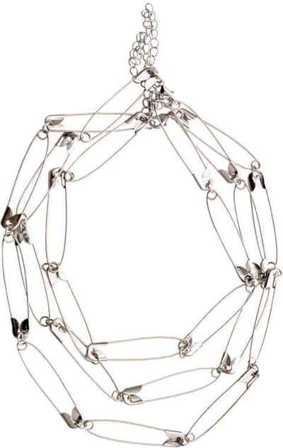 Banned - IMPERDIBLE Choker - Zilverkleurig
