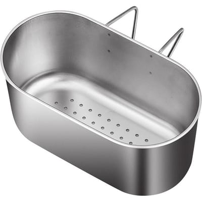 Multifunctionele RVS Afvoerzeef Mand Vuilnisfilter Mand voor Keuken gray