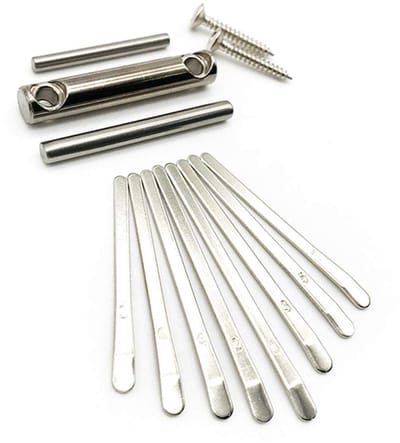 Dailygoody - Kalimba - 8 Toetsen - Duidelijke Klank - Compact Formaat - DIY Accessoires Kit - Geschikt voor Muziekliefhebbers - Inclusief Brugzadel